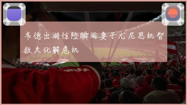 韦德出游惊险瞬间妻子尤尼恩机智救夫化解危机